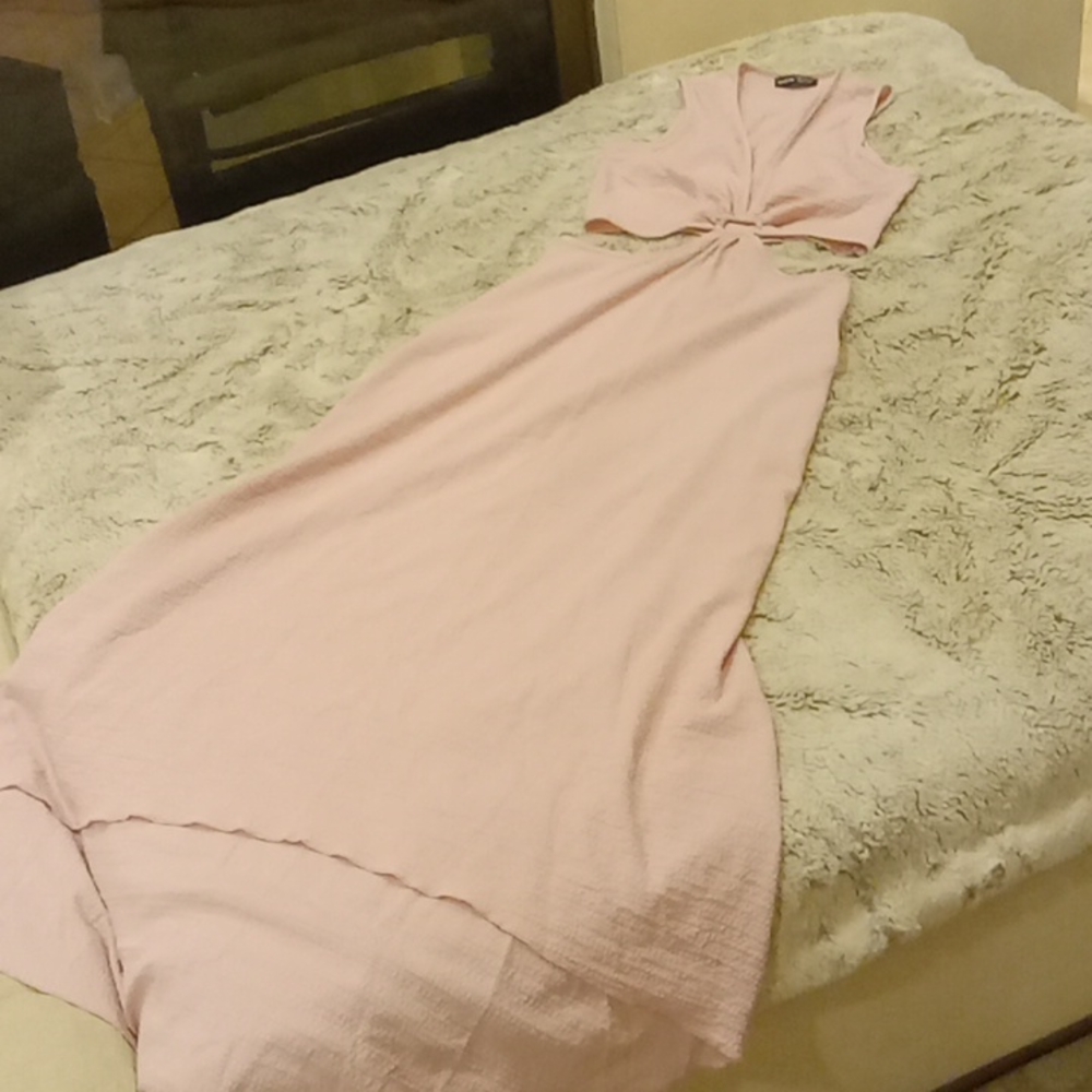 Beautiful pink resort dress